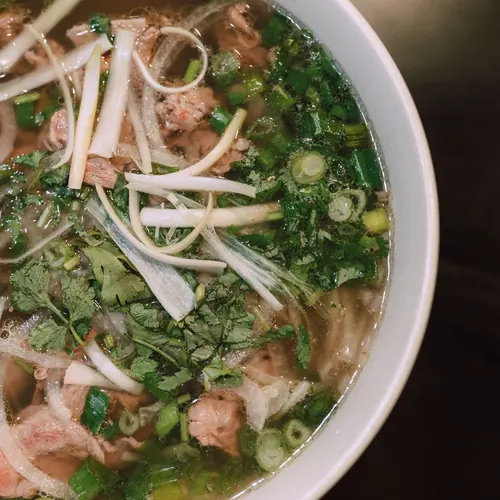 Phở bò tái nạm