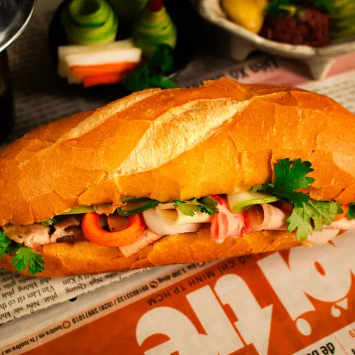 Bánh mì thịt nướng