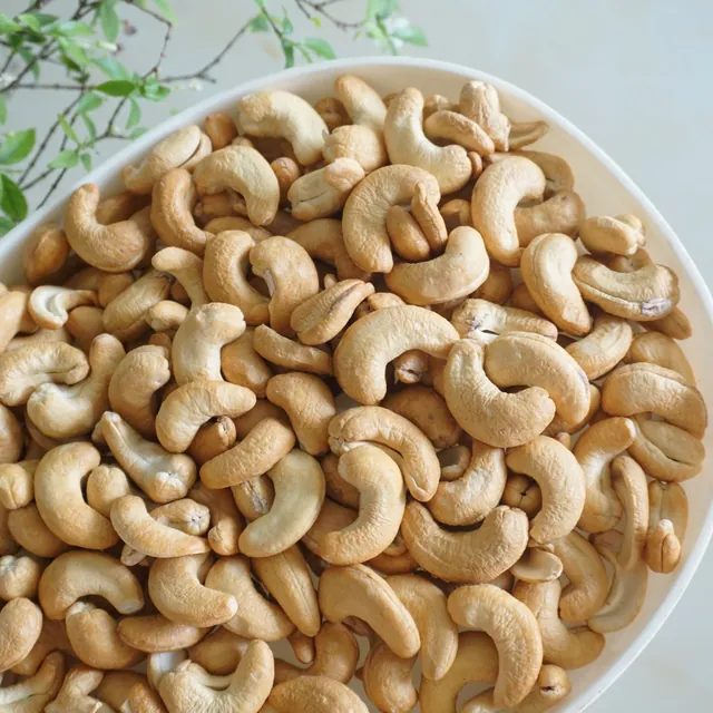 Hạt điều rang muối vỏ lụa