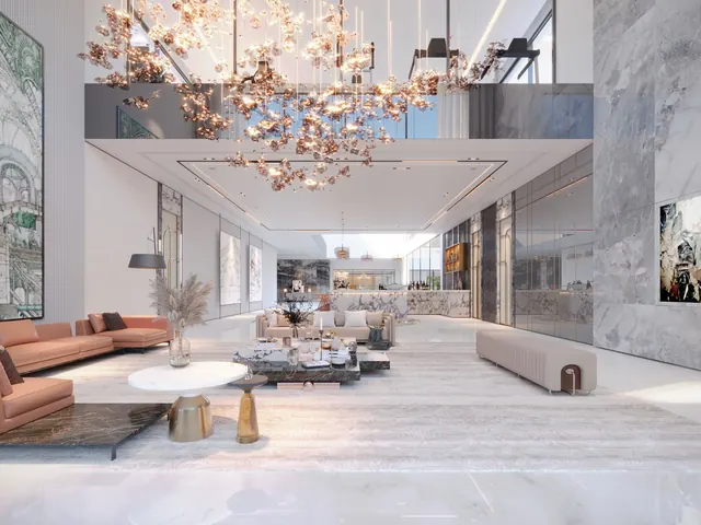 Nội thất hiện đại, dự án Penthouse Đồi Thông