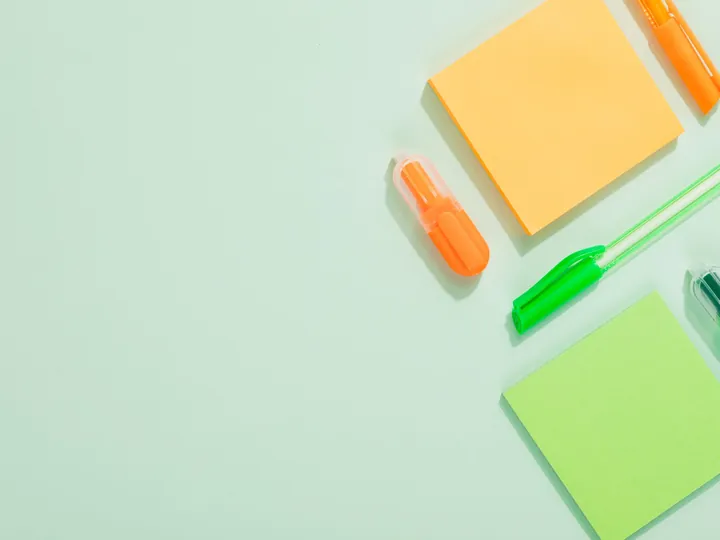 Giấy note 3x3 dạ quang