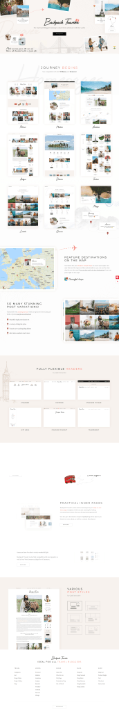 Mẫu Website Tour Du Lịch Chuẩn SEO