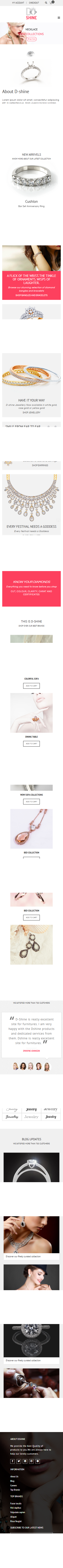 Mẫu website Trang sức