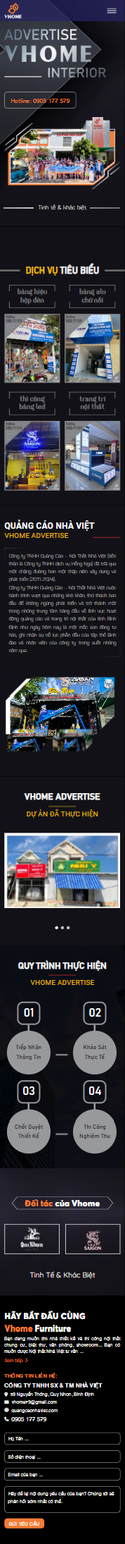 Mẫu Website Quảng Cáo In Ấn
