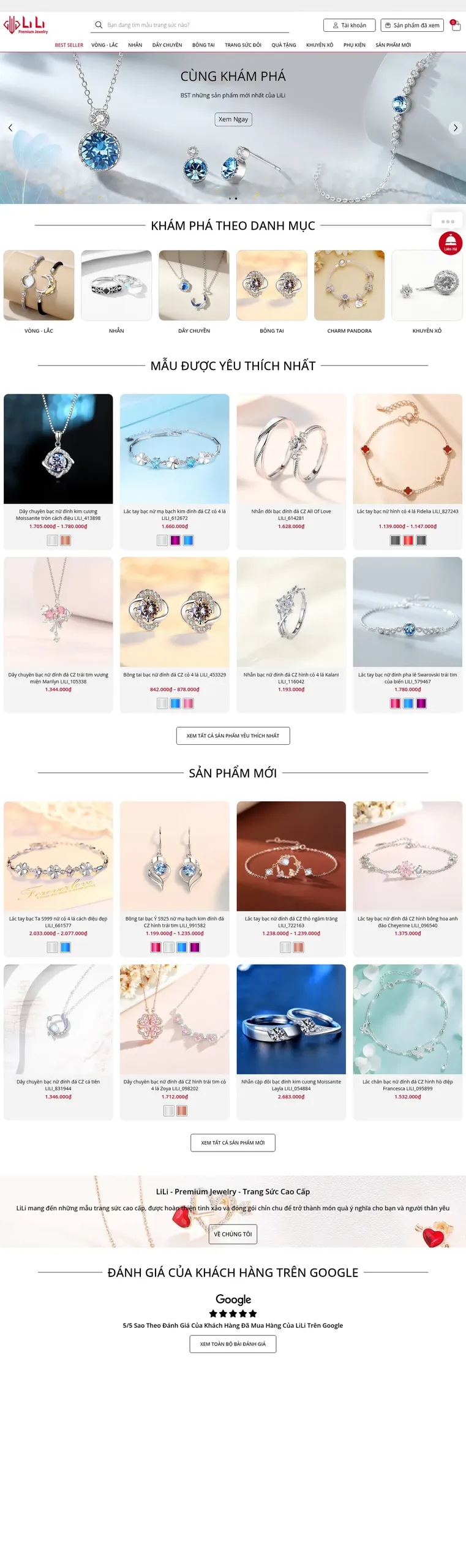 Web LiLi Jewelry