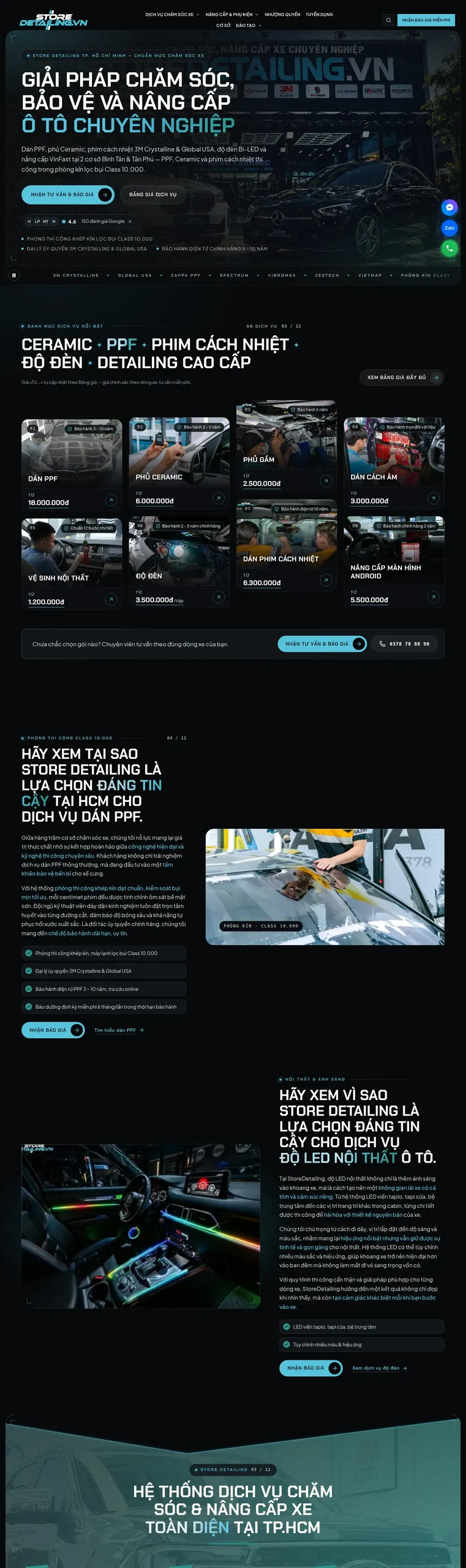 Web Store Detailing