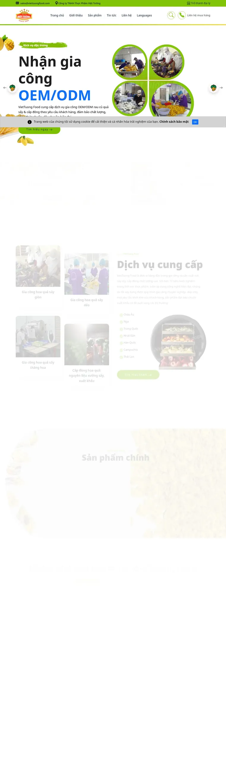 Web Việt Tường Food